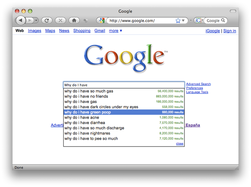 Illustration for article titled Google Proves Humanity Is Sick and Sad, Yet Absolutely Hilarious